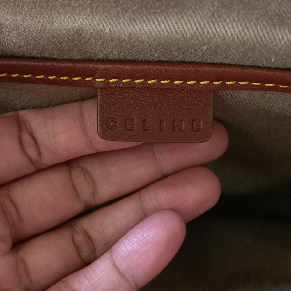 Celine boogie elegant Brown and Cream Designer Tote Bag - Picture 17 of 17